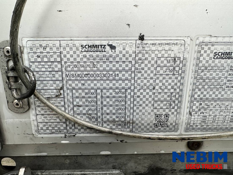 Schmitz Cargobull SCB*S3T - Curtainsider / Pritsche Plane / Sliding roof - Low loader semi-trailer: picture 5 Schmitz Cargobull SCB*S3T - Curtainsider / Pritsche Plane / Sliding roof - Low loader semi-trailer: picture 5