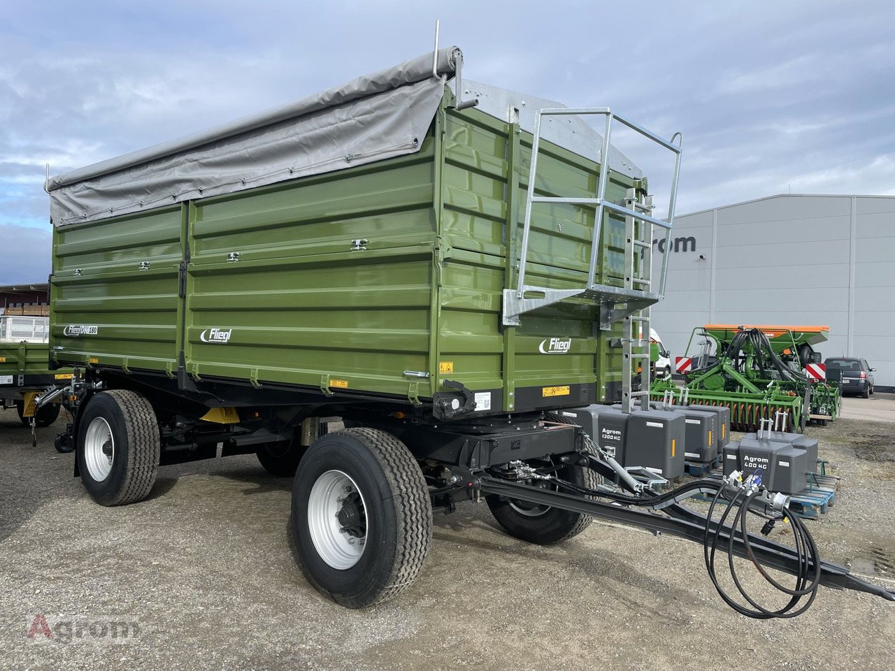 Fliegl DK 180 XL - Farm tipping trailer/ Dumper: picture 1 Fliegl DK 180 XL - Farm tipping trailer/ Dumper: picture 1