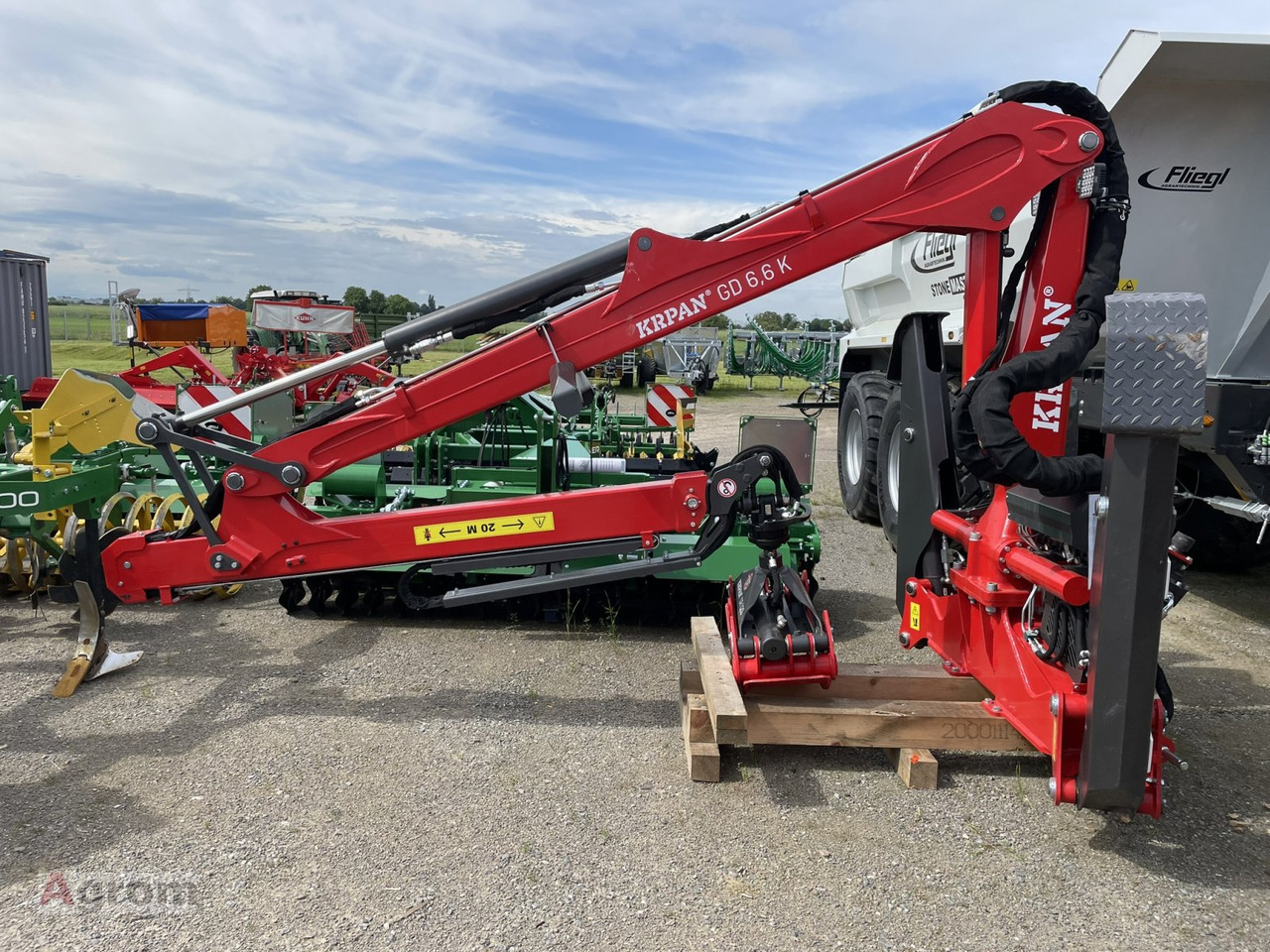 Krpan 6,6 K - 3-Punkt Kran - Loader crane: picture 1 Krpan 6,6 K - 3-Punkt Kran - Loader crane: picture 1
