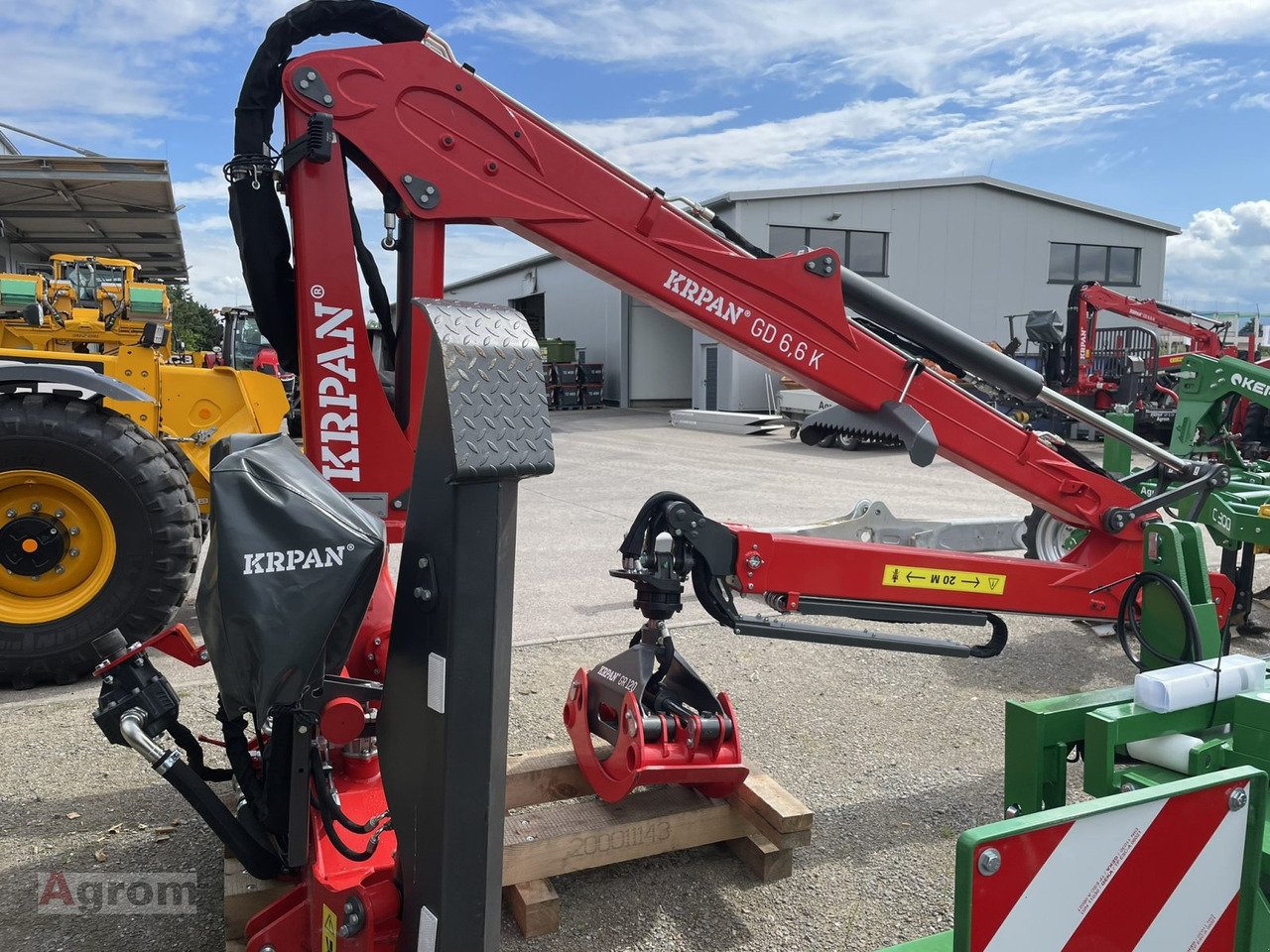 Krpan 6,6 K - 3-Punkt Kran - Loader crane: picture 3 Krpan 6,6 K - 3-Punkt Kran - Loader crane: picture 3