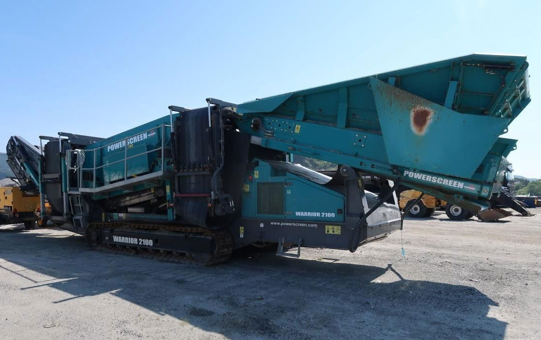Powerscreen Warrior 2100 Triple Shaft - Screener: picture 4 Powerscreen Warrior 2100 Triple Shaft - Screener: picture 4