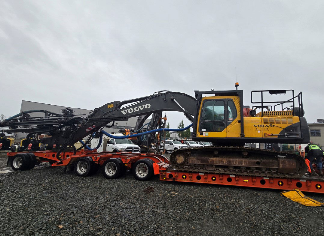 Volvo EC290BLC - Drilling rig: picture 2 Volvo EC290BLC - Drilling rig: picture 2