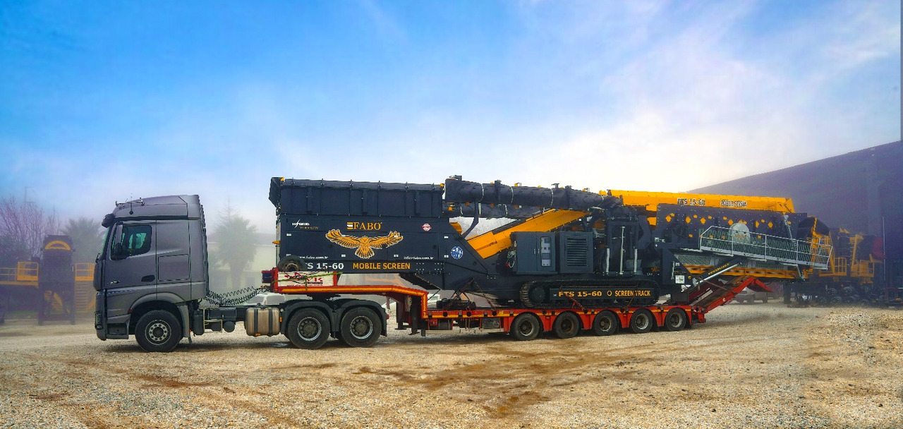 FABO FTS 15-60 MOBILE SCREENING PLANT 500-600 TPH - Screener: picture 2 FABO FTS 15-60 MOBILE SCREENING PLANT 500-600 TPH - Screener: picture 2