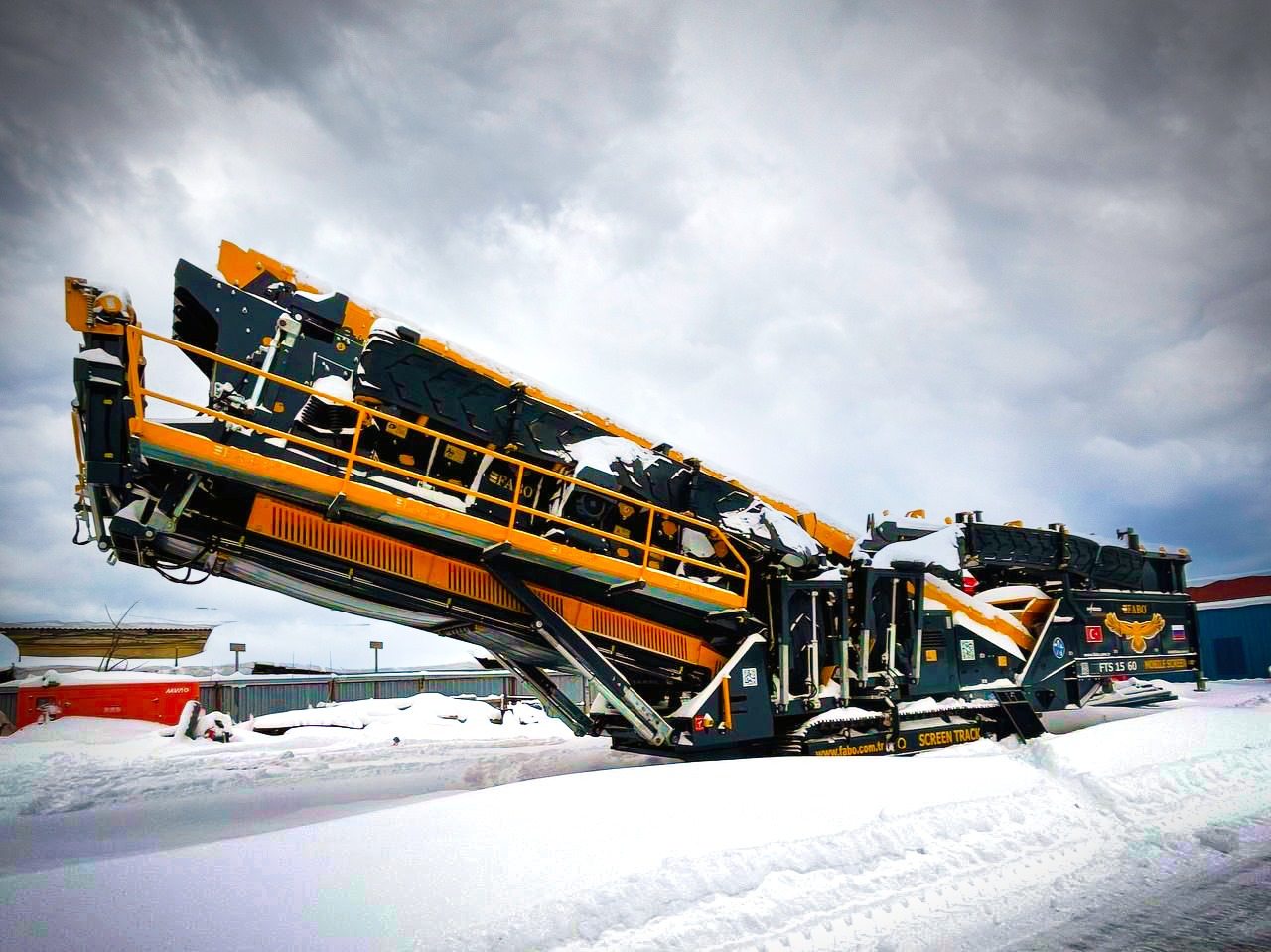 FABO FTS 15-60 MOBILE SCREENING PLANT 500-600 TPH - Screener: picture 1 FABO FTS 15-60 MOBILE SCREENING PLANT 500-600 TPH - Screener: picture 1