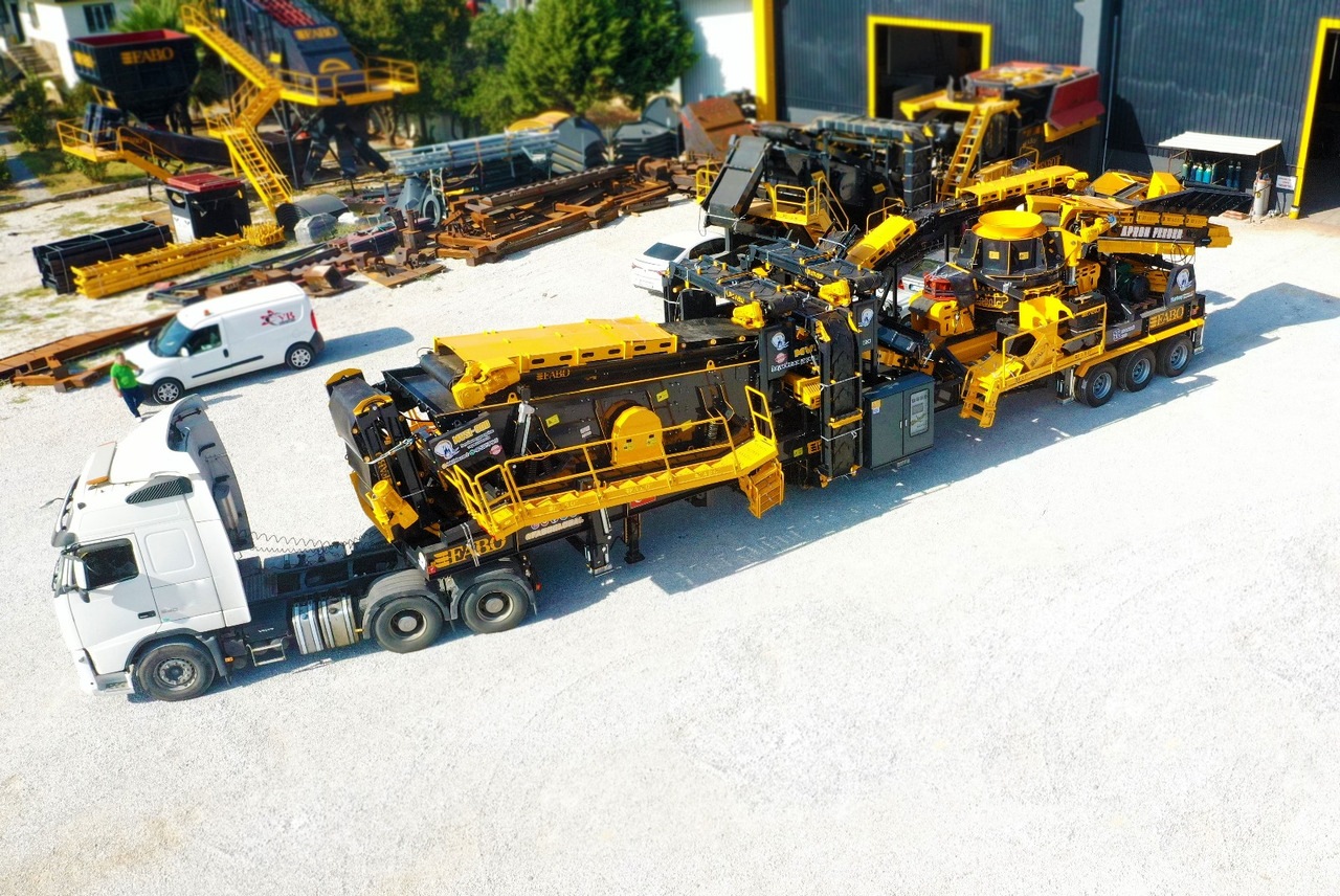 FABO MVSI 900 MOBILE VERTICAL SHAFT IMPACT CRUSHING SCREENING PLANT - Mobile crusher: picture 5 FABO MVSI 900 MOBILE VERTICAL SHAFT IMPACT CRUSHING SCREENING PLANT - Mobile crusher: picture 5