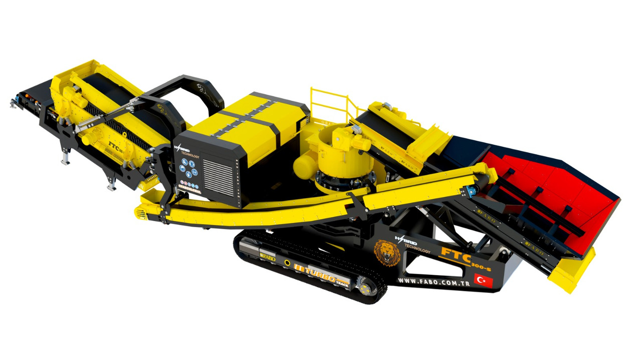 FABO Mobile crusher - Mobile crusher: picture 5 FABO Mobile crusher - Mobile crusher: picture 5