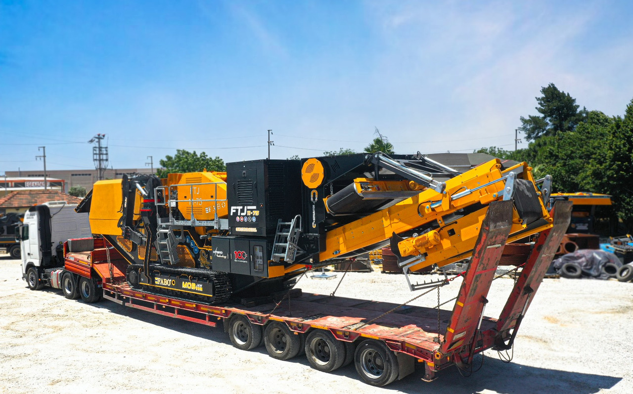 FABO Mobile crusher - Mobile crusher: picture 5 FABO Mobile crusher - Mobile crusher: picture 5