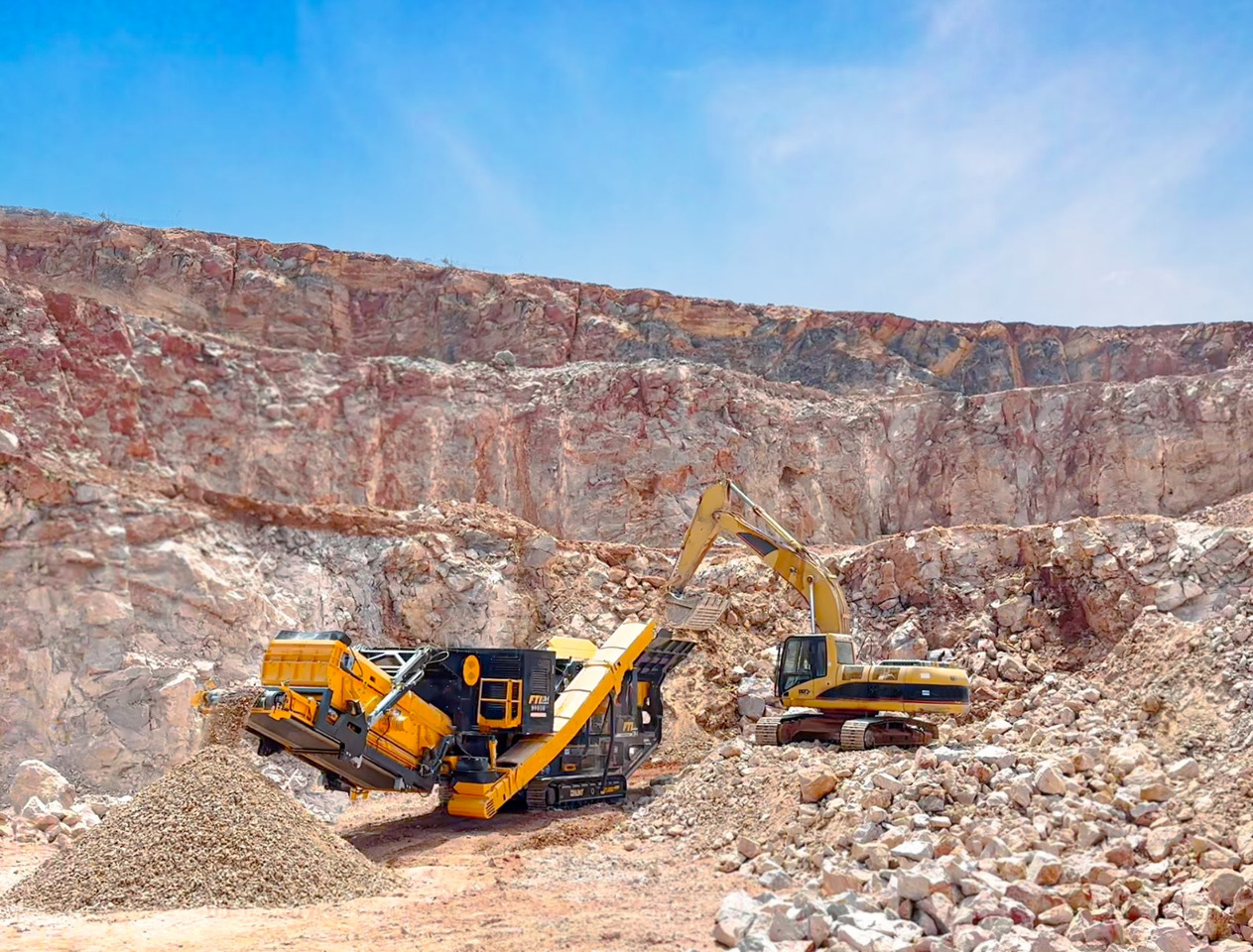 FABO Mobile crusher - Mobile crusher: picture 4 FABO Mobile crusher - Mobile crusher: picture 4