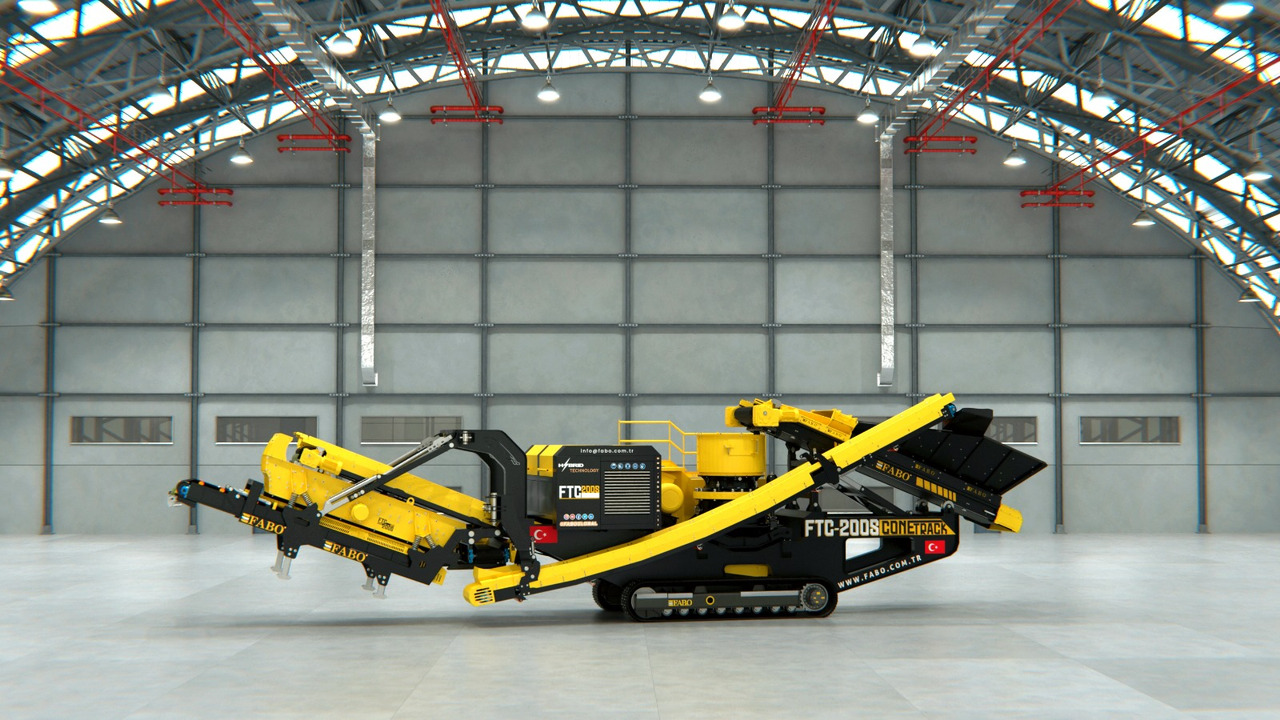 Crusher FABO crawler crusher: picture 16 Crusher FABO crawler crusher: picture 16