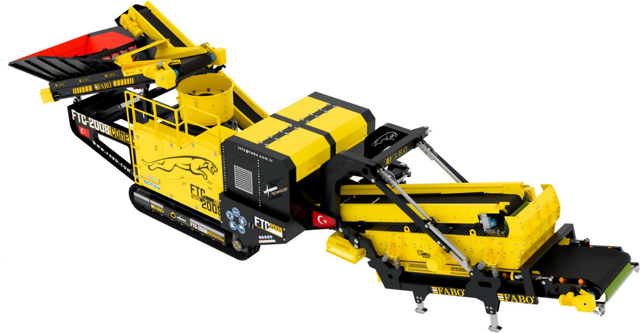 Crusher FABO crawler crusher: picture 17 Crusher FABO crawler crusher: picture 17