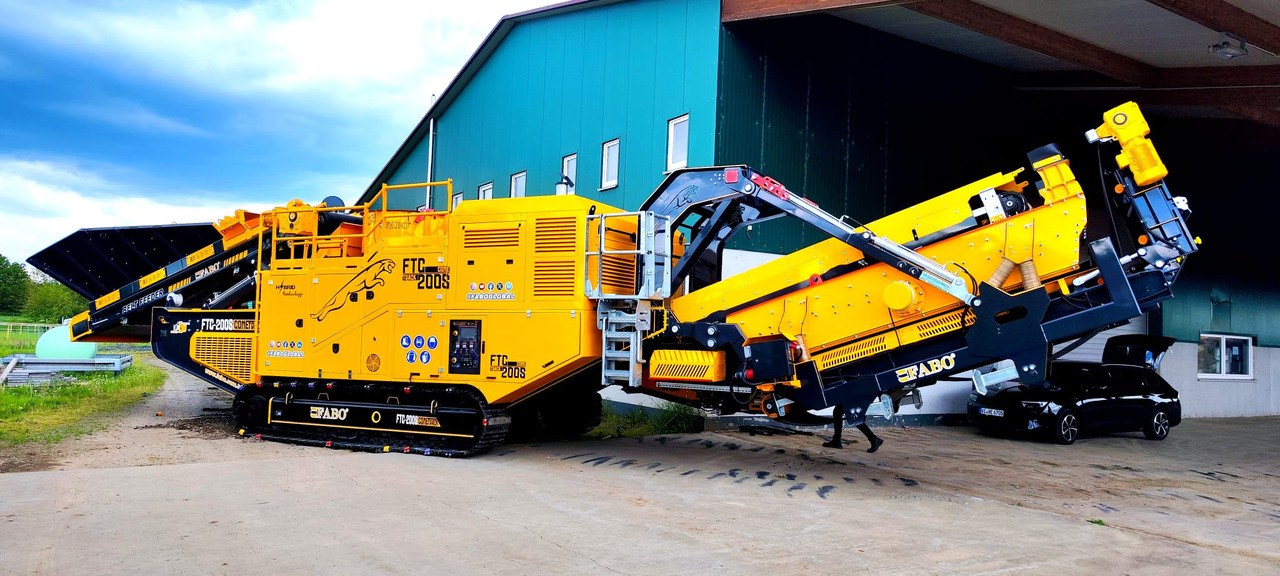 Crusher FABO crawler crusher: picture 15 Crusher FABO crawler crusher: picture 15