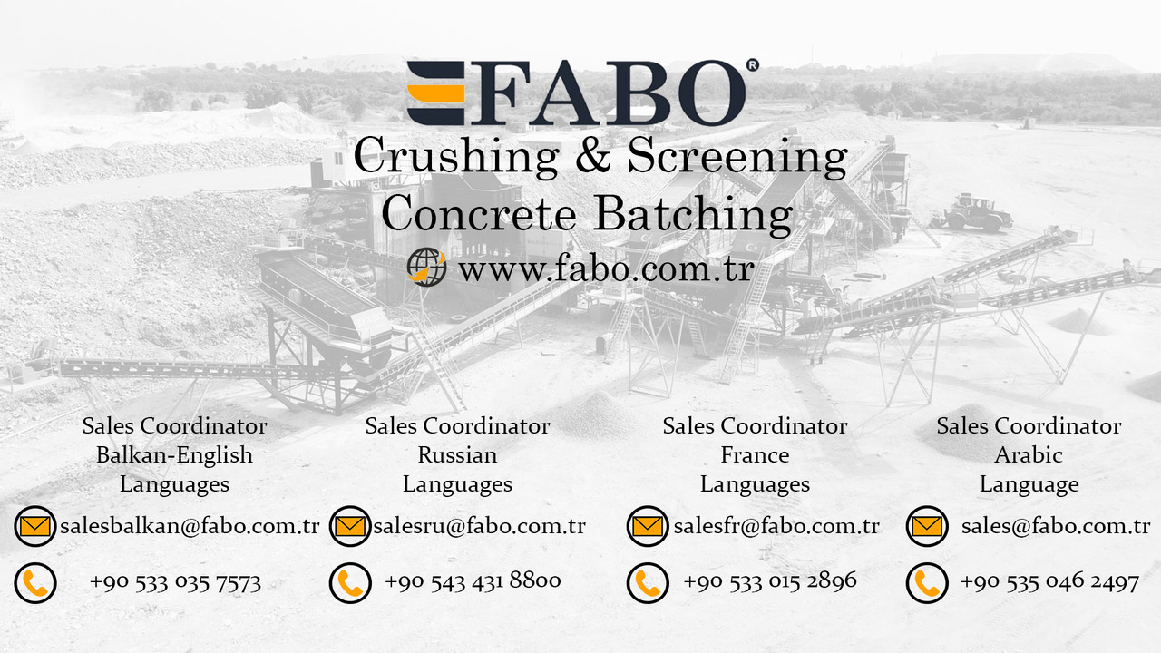 FABO crusher - stone crusher - Crusher: picture 5 FABO crusher - stone crusher - Crusher: picture 5