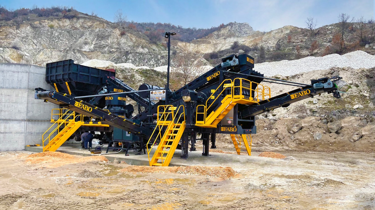 FABO mining machinery - crushing plant - Mining machinery: picture 1 FABO mining machinery - crushing plant - Mining machinery: picture 1