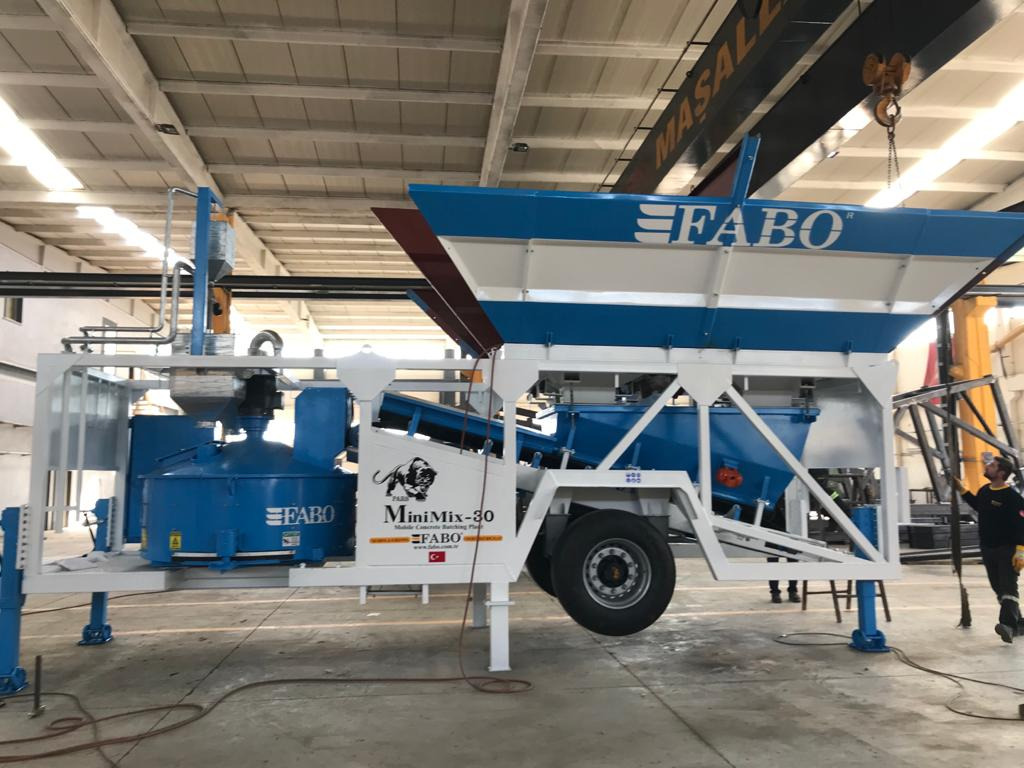 FABO mobile concrete batching plant - Concrete plant: picture 4 FABO mobile concrete batching plant - Concrete plant: picture 4