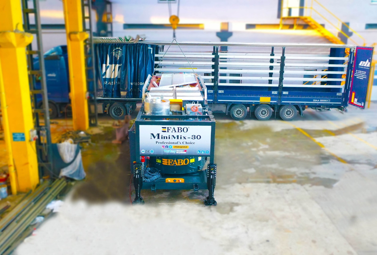 Concrete plant FABO mobile concrete batching plant: picture 5 Concrete plant FABO mobile concrete batching plant: picture 5