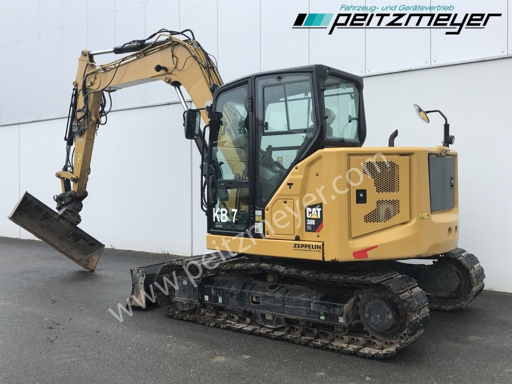 CAT Kurzheckbagger 308-07 ECR Powertilt - Mini excavator: picture 3 CAT Kurzheckbagger 308-07 ECR Powertilt - Mini excavator: picture 3