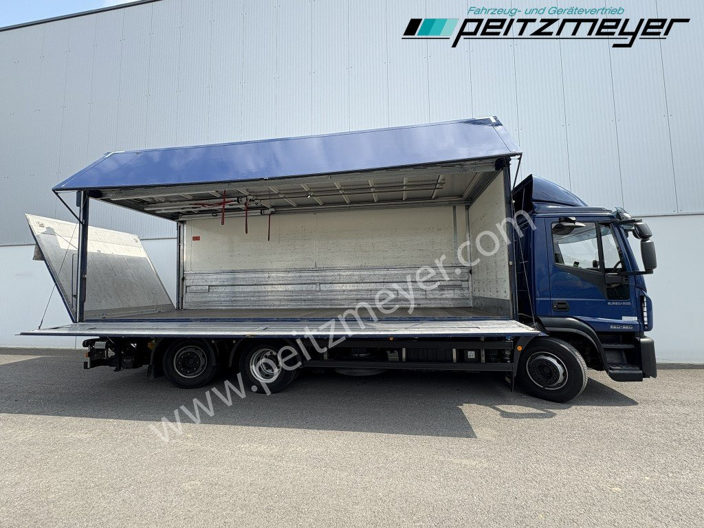 Beverage truck Iveco Eurocargo 220E32 6x2, Klima, 2x AHK, LBW, Böse: picture 7