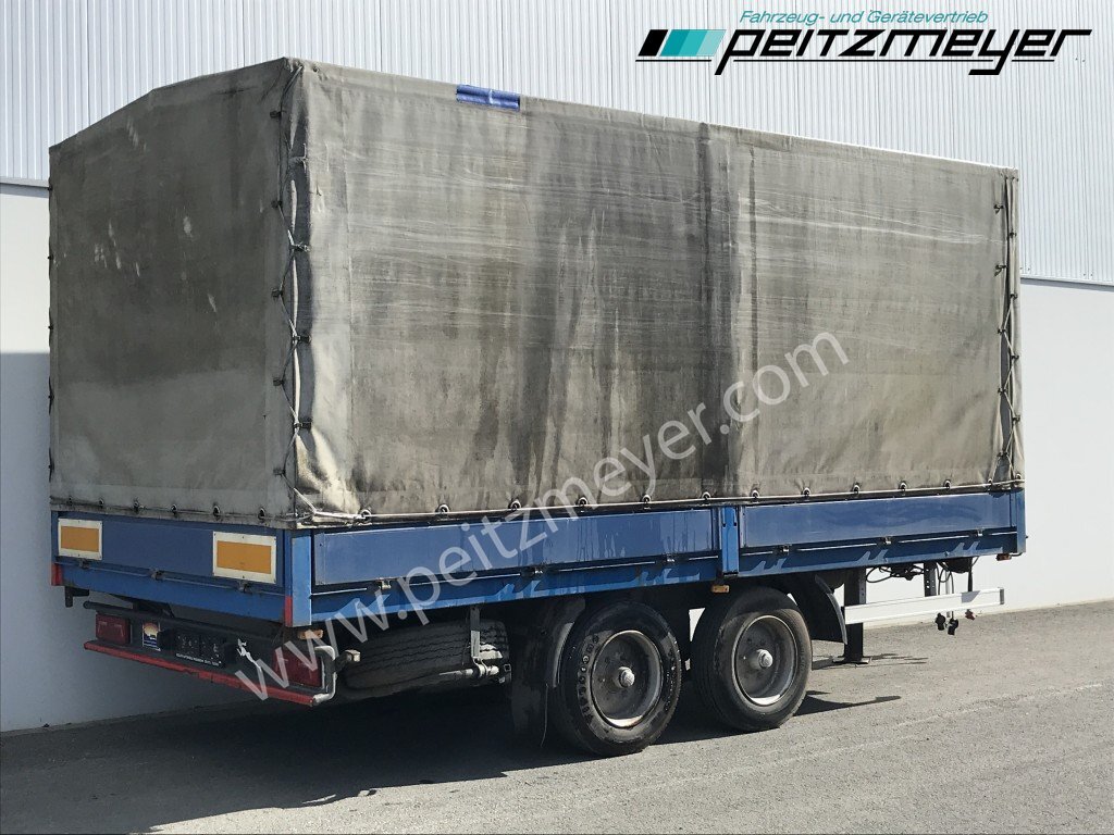 Kraemer, Georg Pritschenanhänger Tandemanhänger 5 m BPW - luft - Curtainsider trailer: picture 1 Kraemer, Georg Pritschenanhänger Tandemanhänger 5 m BPW - luft - Curtainsider trailer: picture 1
