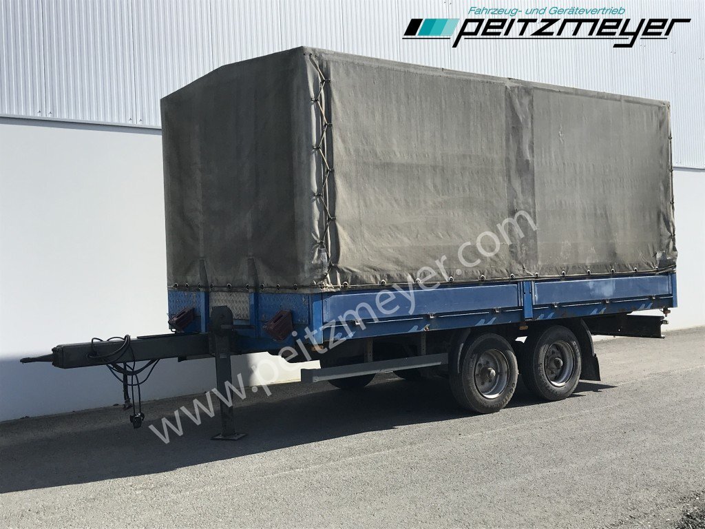 Kraemer, Georg Pritschenanhänger Tandemanhänger 5 m BPW - luft - Curtainsider trailer: picture 3 Kraemer, Georg Pritschenanhänger Tandemanhänger 5 m BPW - luft - Curtainsider trailer: picture 3
