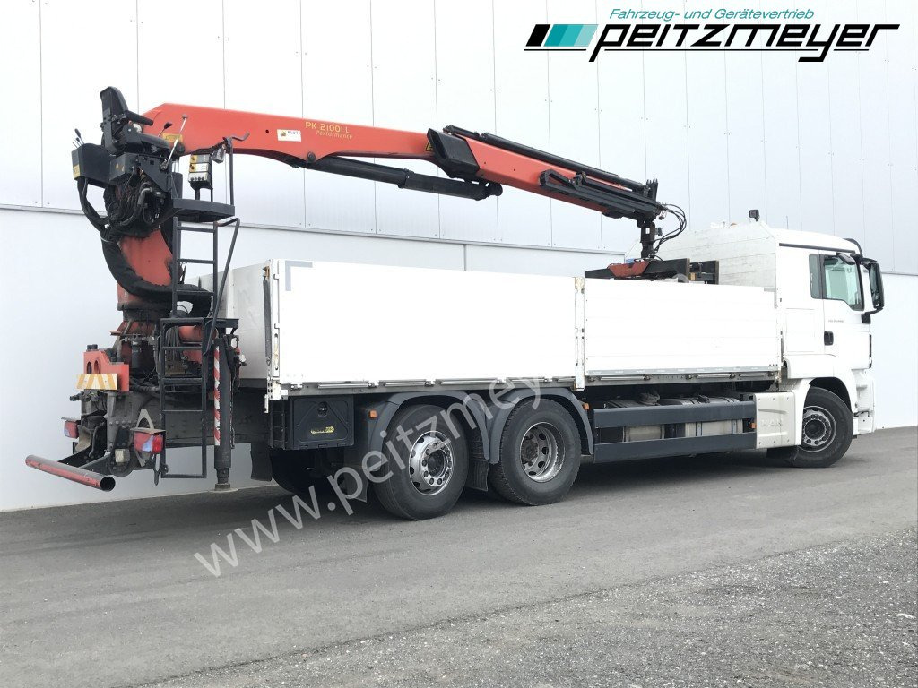 MAN TGS 26.440 FL 6x2 Palfinger PK 21001 L Steinzange, EU 6, Lenkachse - Dropside/ Flatbed truck, Crane truck: picture 4 MAN TGS 26.440 FL 6x2 Palfinger PK 21001 L Steinzange, EU 6, Lenkachse - Dropside/ Flatbed truck, Crane truck: picture 4