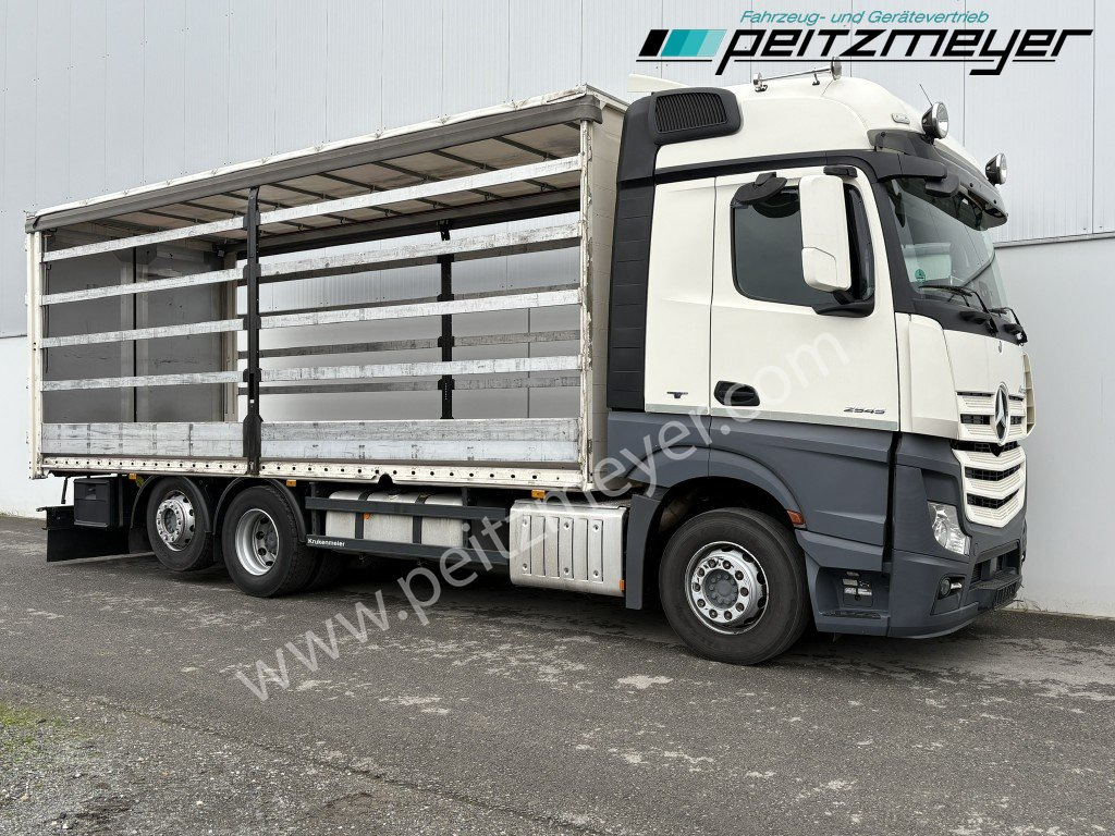 MERCEDES-BENZ Actros 2545 LL Pritsche, Klima, Standklima, PPC, EU 6 MP 4 - Edscha - Dropside/ Flatbed truck: picture 2 MERCEDES-BENZ Actros 2545 LL Pritsche, Klima, Standklima, PPC, EU 6 MP 4 - Edscha - Dropside/ Flatbed truck: picture 2