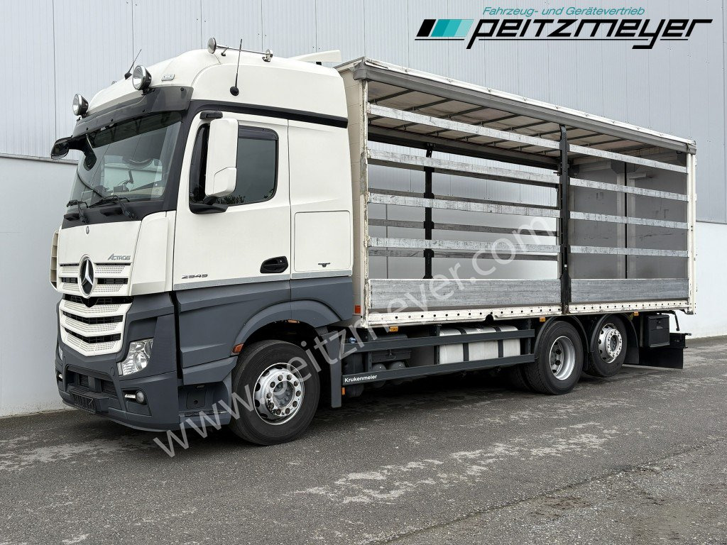 MERCEDES-BENZ Actros 2545 LL Pritsche, Klima, Standklima, PPC, EU 6 MP 4 - Edscha - Dropside/ Flatbed truck: picture 1 MERCEDES-BENZ Actros 2545 LL Pritsche, Klima, Standklima, PPC, EU 6 MP 4 - Edscha - Dropside/ Flatbed truck: picture 1