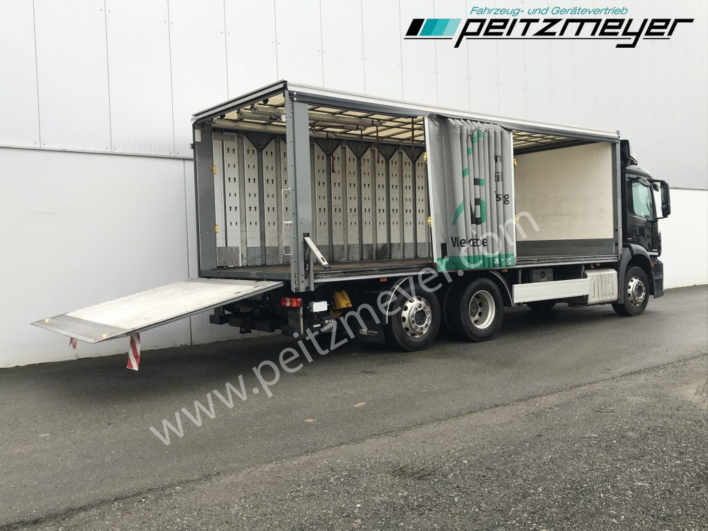 MERCEDES-BENZ Antos 2543 LL Getränke Schiebeplane Retarder, 2 x AHK, LBW 2 t., Lenkachse - Beverage truck: picture 3 MERCEDES-BENZ Antos 2543 LL Getränke Schiebeplane Retarder, 2 x AHK, LBW 2 t., Lenkachse - Beverage truck: picture 3