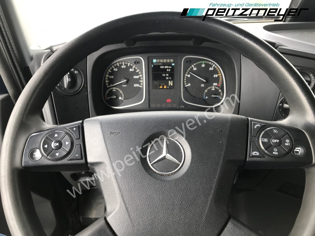 Curtainsider truck MERCEDES-BENZ Atego 818 L Pritsche+LBW, Klima, 2 x AHK: picture 13 Curtainsider truck MERCEDES-BENZ Atego 818 L Pritsche+LBW, Klima, 2 x AHK: picture 13