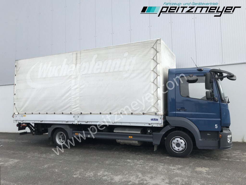 Curtainsider truck MERCEDES-BENZ Atego 818 L Pritsche+LBW, Klima, 2 x AHK: picture 8 Curtainsider truck MERCEDES-BENZ Atego 818 L Pritsche+LBW, Klima, 2 x AHK: picture 8