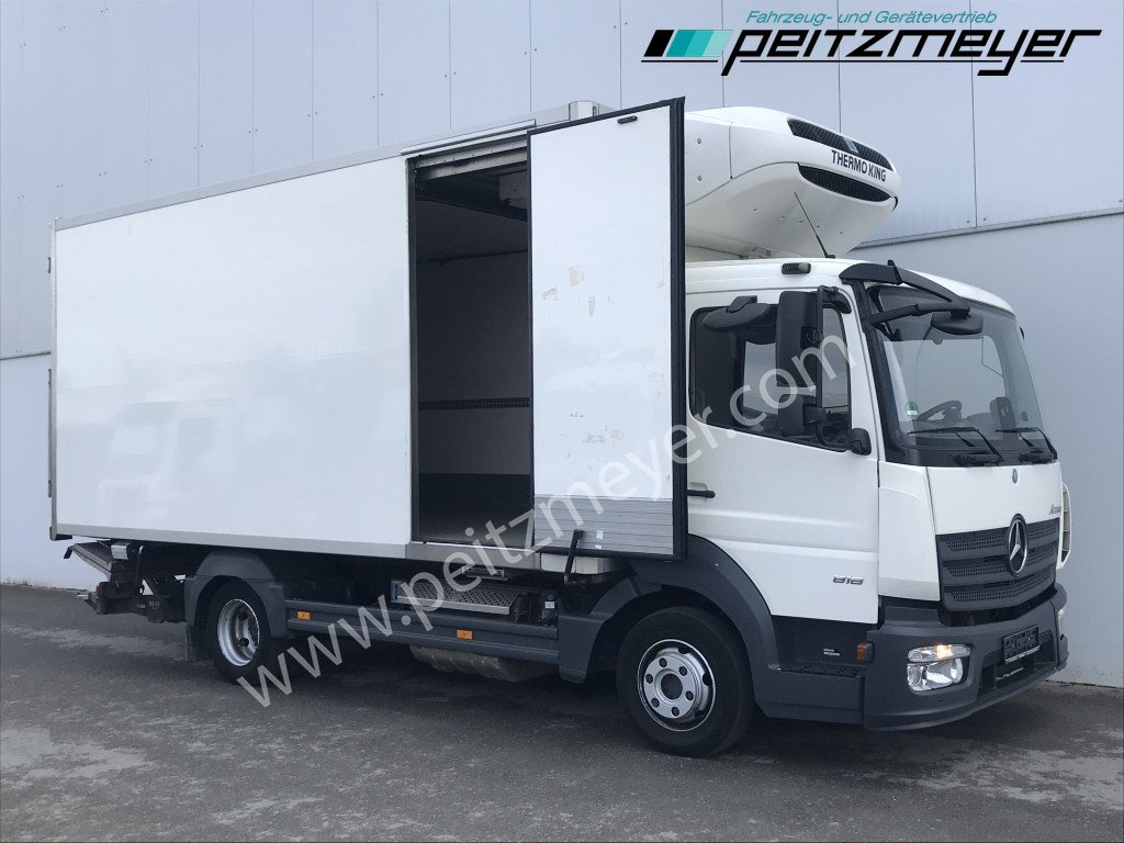 MERCEDES-BENZ Atego 818 L Tiefkühlkoffer m. Trennwand, Thermo T 800, LBW, Klima - Refrigerator truck: picture 2 MERCEDES-BENZ Atego 818 L Tiefkühlkoffer m. Trennwand, Thermo T 800, LBW, Klima - Refrigerator truck: picture 2