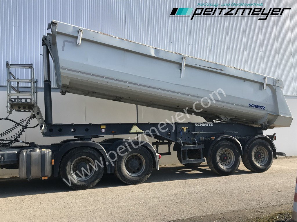 Tipper semi-trailer SCHMITZ 2 Achs Kippauflieger SCB S 2 Stahl/Stahl: picture 8