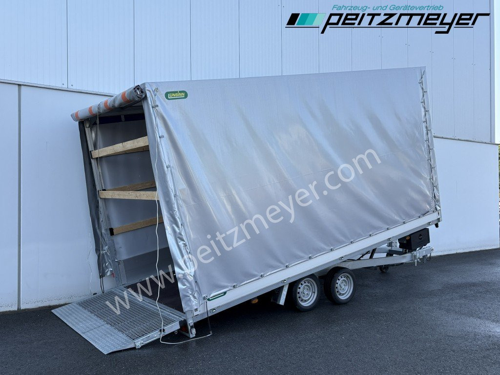 Unsinn Planenanhänger Tieflader (kippbar) mit Plane Seilwinde - Curtainsider trailer: picture 1 Unsinn Planenanhänger Tieflader (kippbar) mit Plane Seilwinde - Curtainsider trailer: picture 1