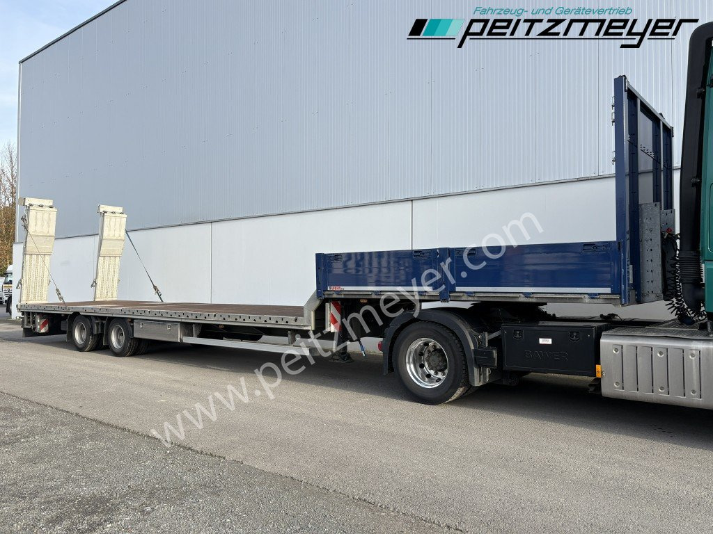 WEKA Tieflader 2-Achs SA-PRIJU-PL-13.46-2x9L mech. Doppelrampen, 1x Lenkachse, verzinkt - Low loader semi-trailer: picture 3 WEKA Tieflader 2-Achs SA-PRIJU-PL-13.46-2x9L mech. Doppelrampen, 1x Lenkachse, verzinkt - Low loader semi-trailer: picture 3