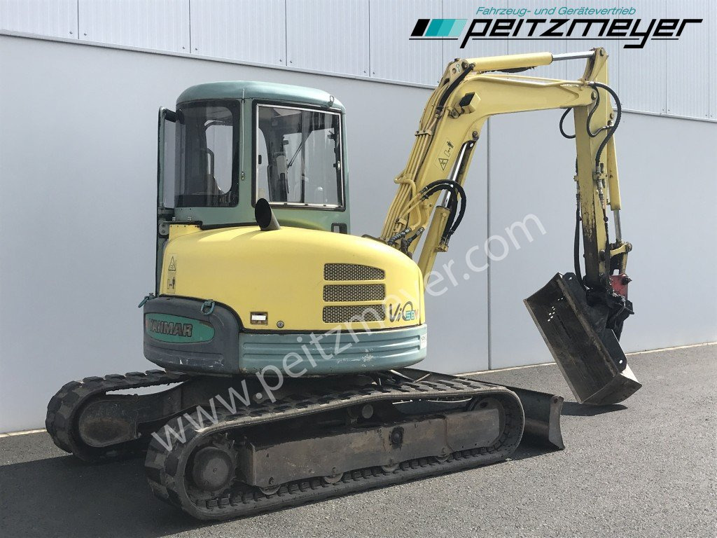 YANMAR MINIBAGGER VIO 50 V hydr. Schwenklöffel - Mini excavator: picture 4 YANMAR MINIBAGGER VIO 50 V hydr. Schwenklöffel - Mini excavator: picture 4