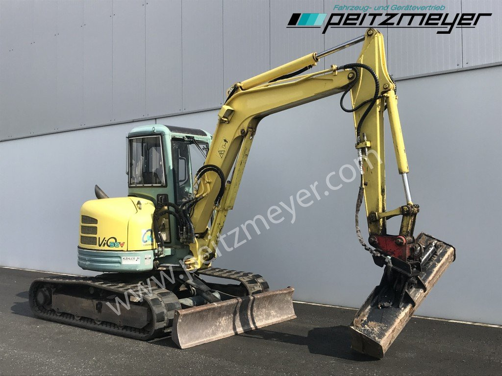 YANMAR MINIBAGGER VIO 50 V hydr. Schwenklöffel - Mini excavator: picture 5 YANMAR MINIBAGGER VIO 50 V hydr. Schwenklöffel - Mini excavator: picture 5