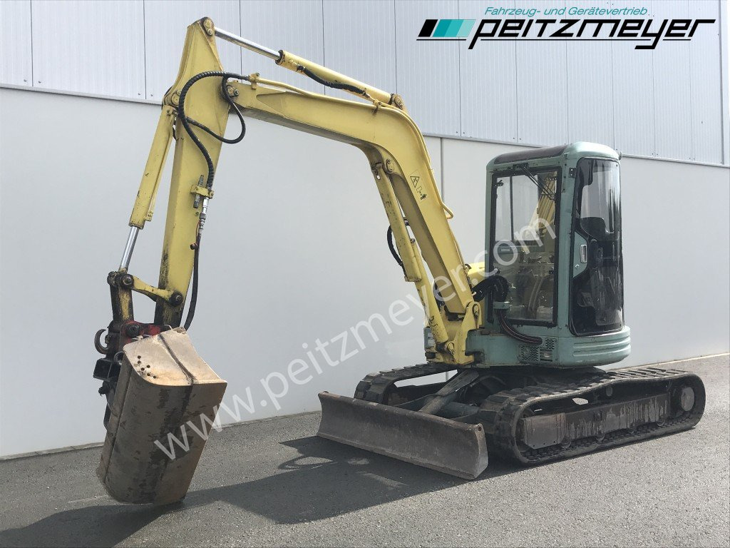YANMAR MINIBAGGER VIO 50 V hydr. Schwenklöffel - Mini excavator: picture 1 YANMAR MINIBAGGER VIO 50 V hydr. Schwenklöffel - Mini excavator: picture 1