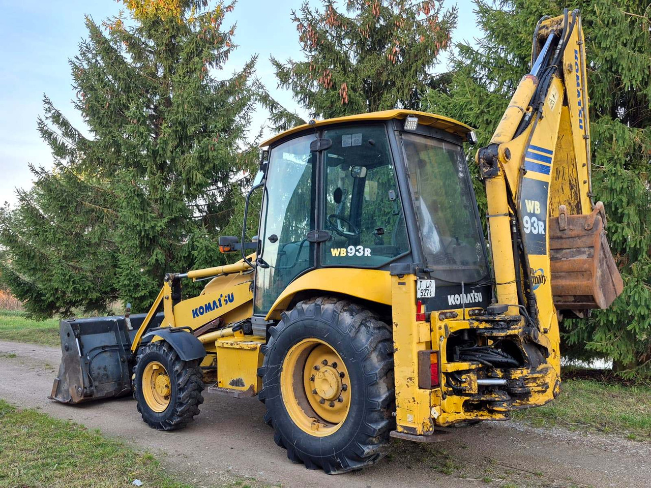 KOMATSU WB93R-5 - Backhoe loader: picture 2 KOMATSU WB93R-5 - Backhoe loader: picture 2