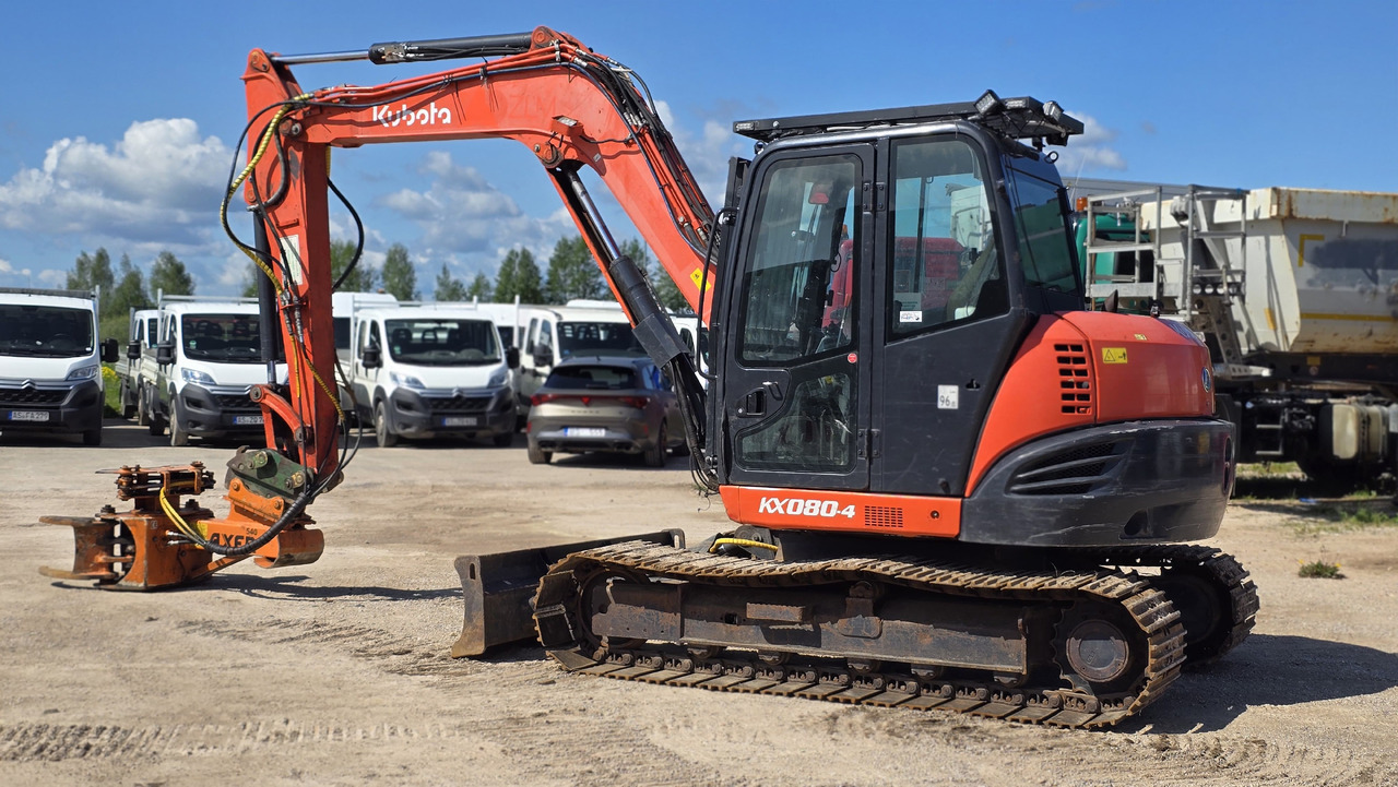 Kubota KX080-4, AXER 540 - Forestry tractor: picture 2 Kubota KX080-4, AXER 540 - Forestry tractor: picture 2