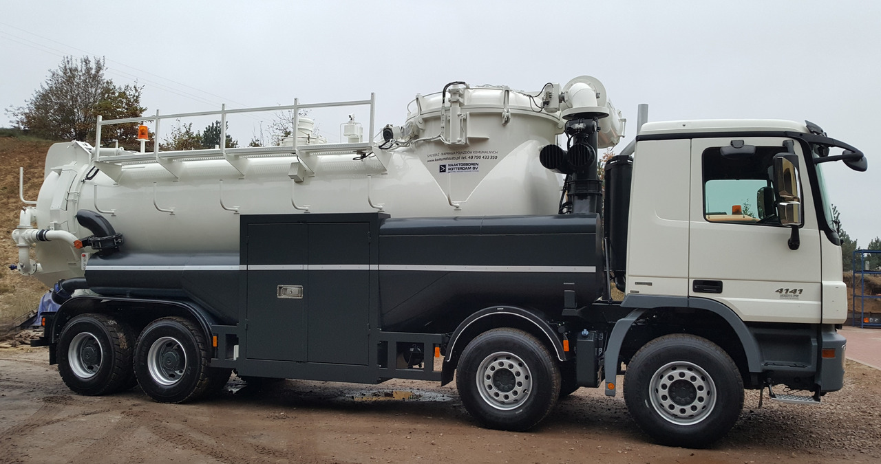 Mercedes NAAKTGEBOREN Vacu Press 8000 - Vacuum truck: picture 5 Mercedes NAAKTGEBOREN Vacu Press 8000 - Vacuum truck: picture 5