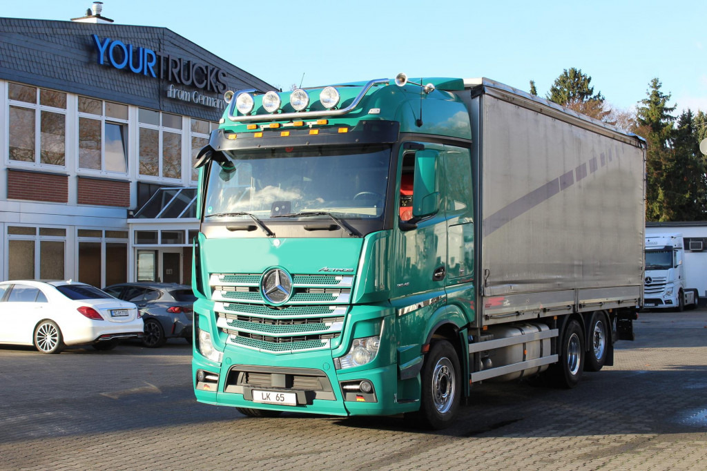 Mercedes-Benz Actros 2545 E6 Plane Retarder LBW ANK Schlafkab - Curtainsider truck: picture 1 Mercedes-Benz Actros 2545 E6 Plane Retarder LBW ANK Schlafkab - Curtainsider truck: picture 1