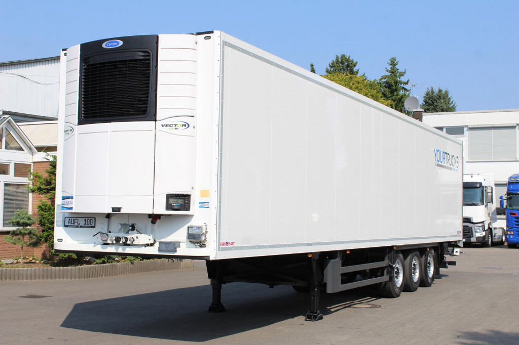 SCHMITZ Carrier Vector 1950Mt. Doppelstock Blumen LBW! - Refrigerator semi-trailer: picture 1 SCHMITZ Carrier Vector 1950Mt. Doppelstock Blumen LBW! - Refrigerator semi-trailer: picture 1