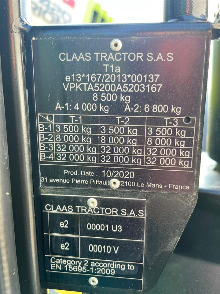 Farm tractor CLAAS Arion 420 Cis, Frontzapfwelle und Frontkraftheber: picture 33