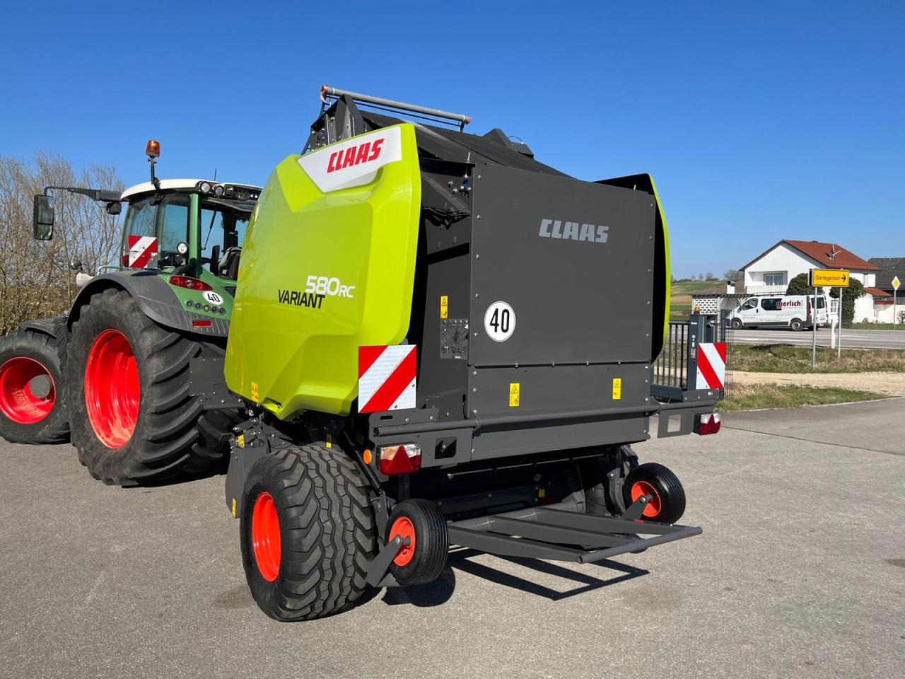 CLAAS Variant 580 RC PRO, neuwertige Rundballenpresse, Baujahr 2023, erst 39 Betriebsstunden !!! - Round baler: picture 3 CLAAS Variant 580 RC PRO, neuwertige Rundballenpresse, Baujahr 2023, erst 39 Betriebsstunden !!! - Round baler: picture 3