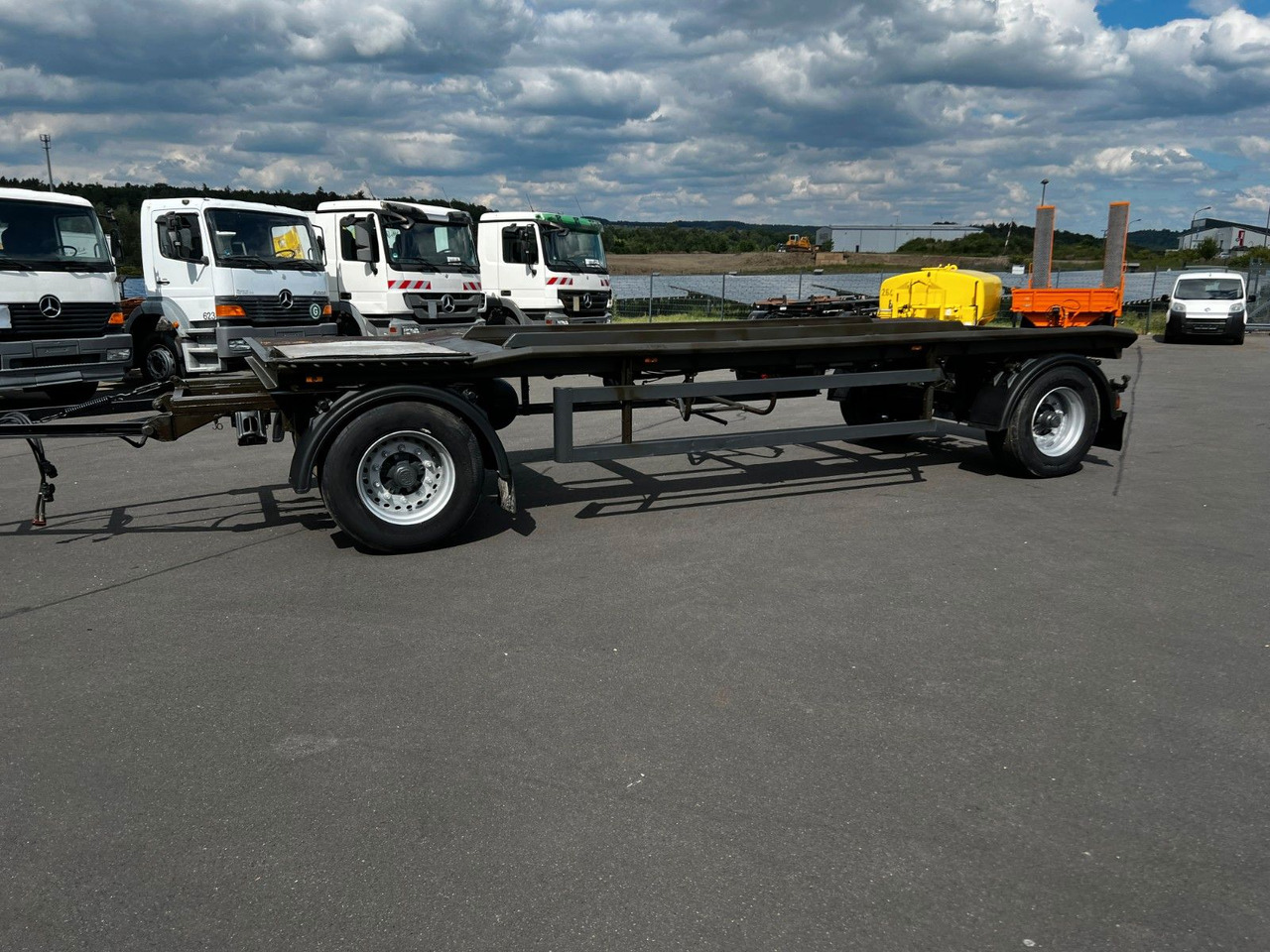 Roll-off/ Skip trailer Reisch REA 18 E 2- Achs / Luftfederung / BPW Reisch REA 18 E 2- Achs / Luftfederung / BPW: picture 15