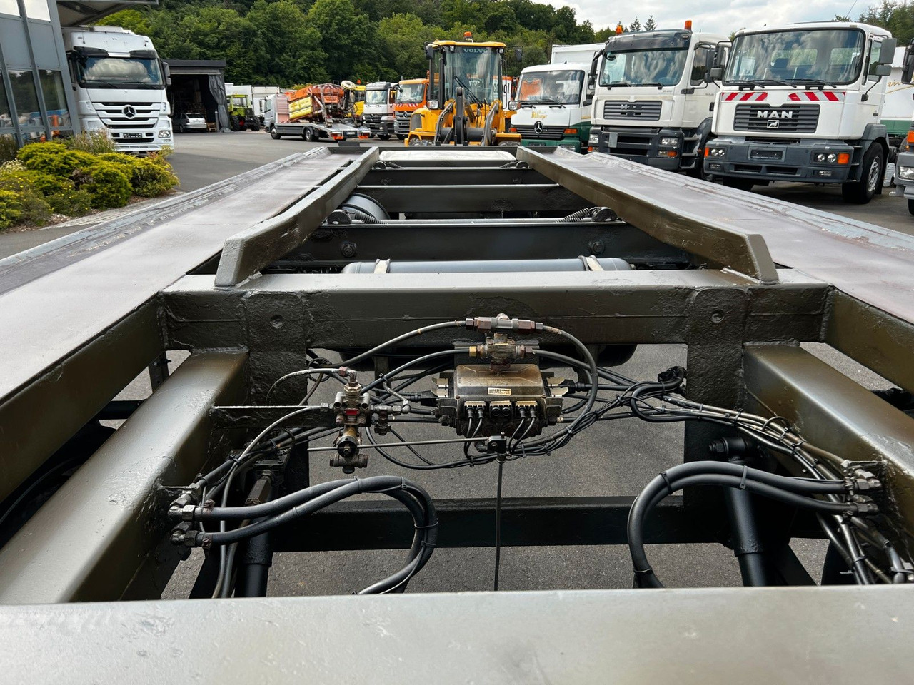 Roll-off/ Skip trailer Reisch REA 18 E 2- Achs / Luftfederung / BPW Reisch REA 18 E 2- Achs / Luftfederung / BPW: picture 9