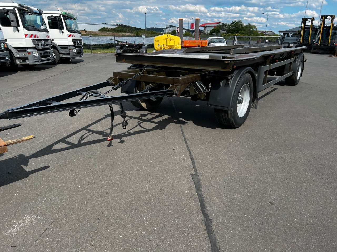 Roll-off/ Skip trailer Reisch REA 18 E 2- Achs / Luftfederung / BPW Reisch REA 18 E 2- Achs / Luftfederung / BPW: picture 13