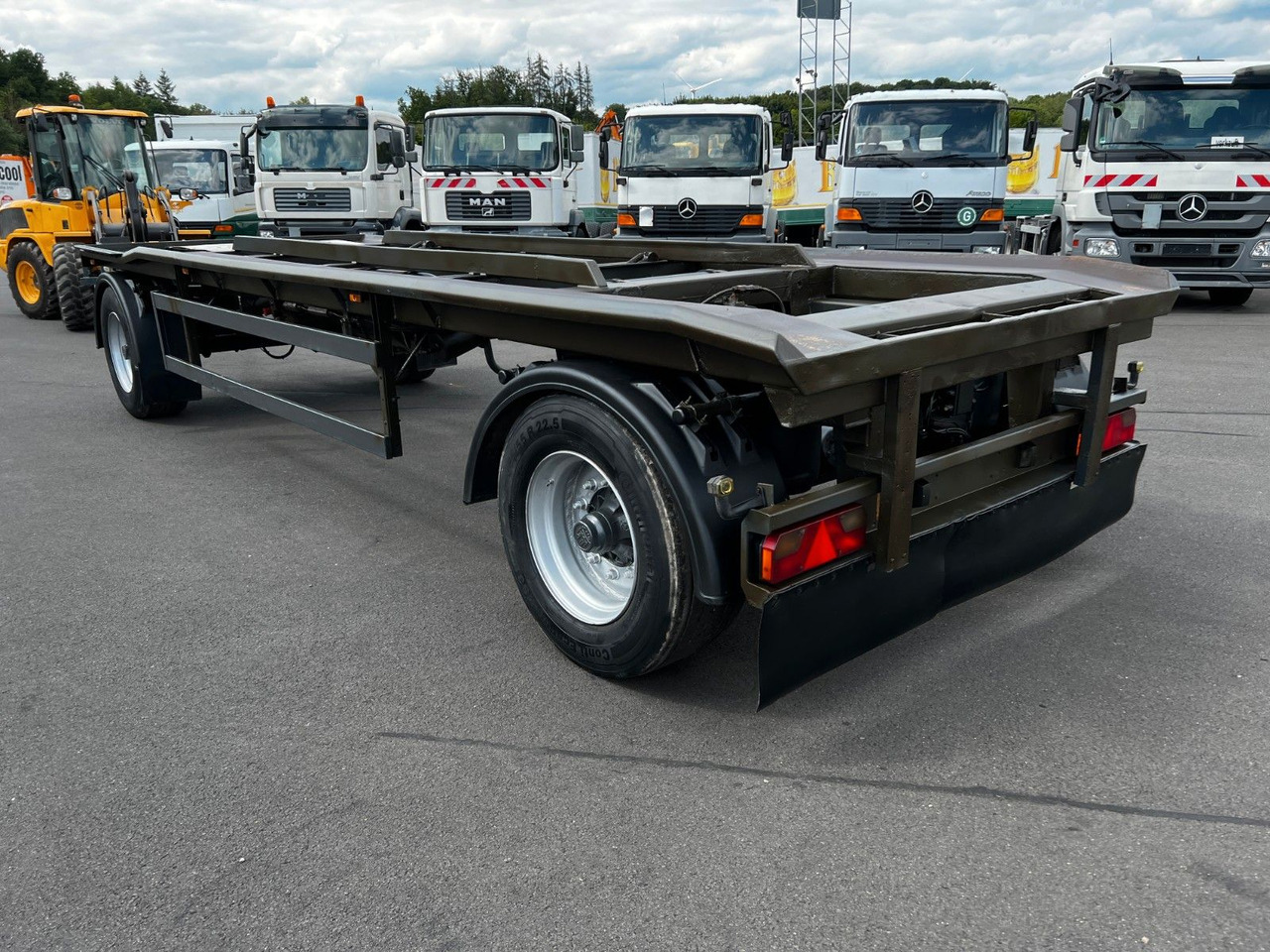 Roll-off/ Skip trailer Reisch REA 18 E 2- Achs / Luftfederung / BPW Reisch REA 18 E 2- Achs / Luftfederung / BPW: picture 10