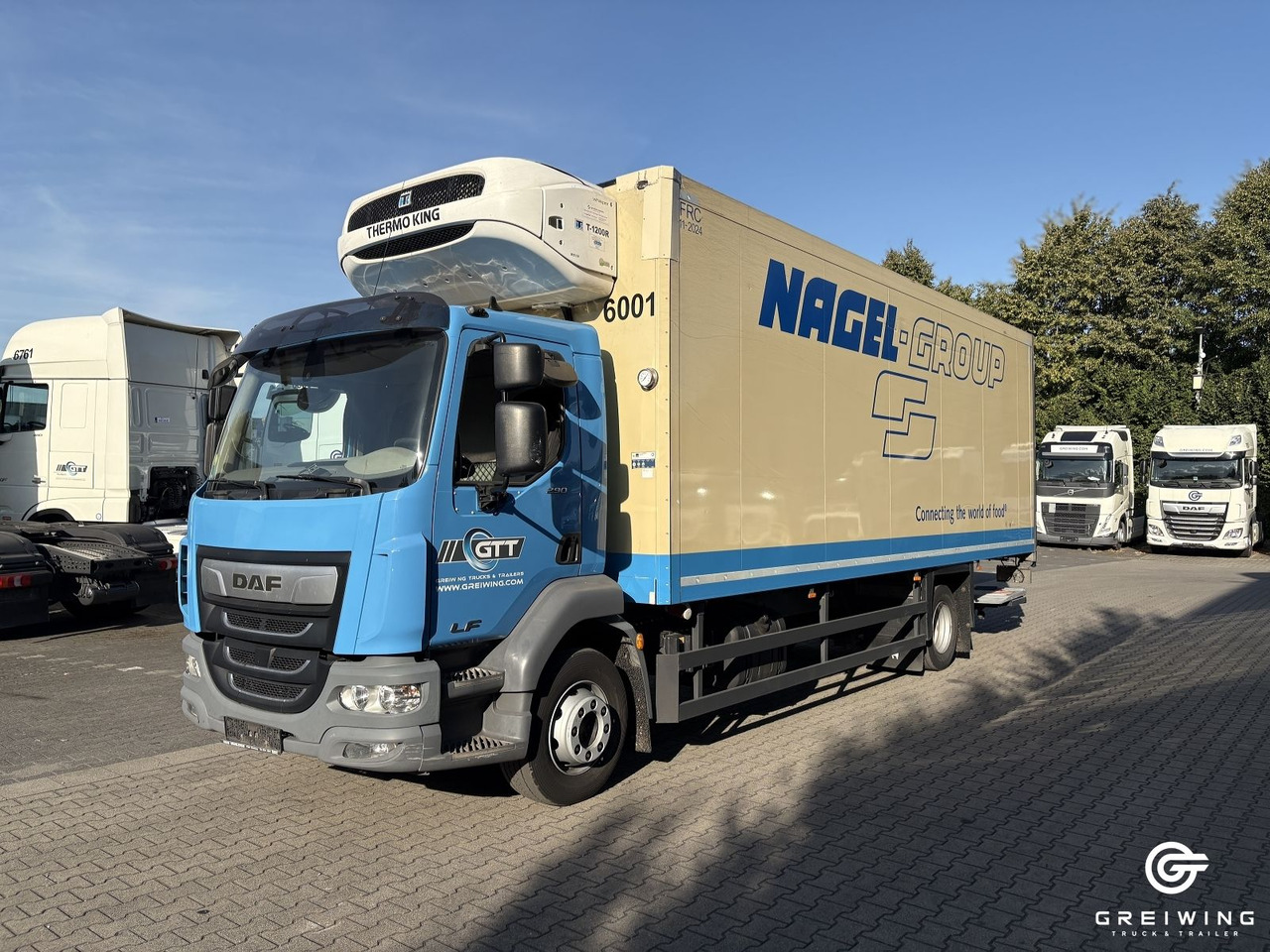 DAF LF 290 FA 16 to. Monotemp. TK T1200 - Refrigerator truck: picture 1 DAF LF 290 FA 16 to. Monotemp. TK T1200 - Refrigerator truck: picture 1