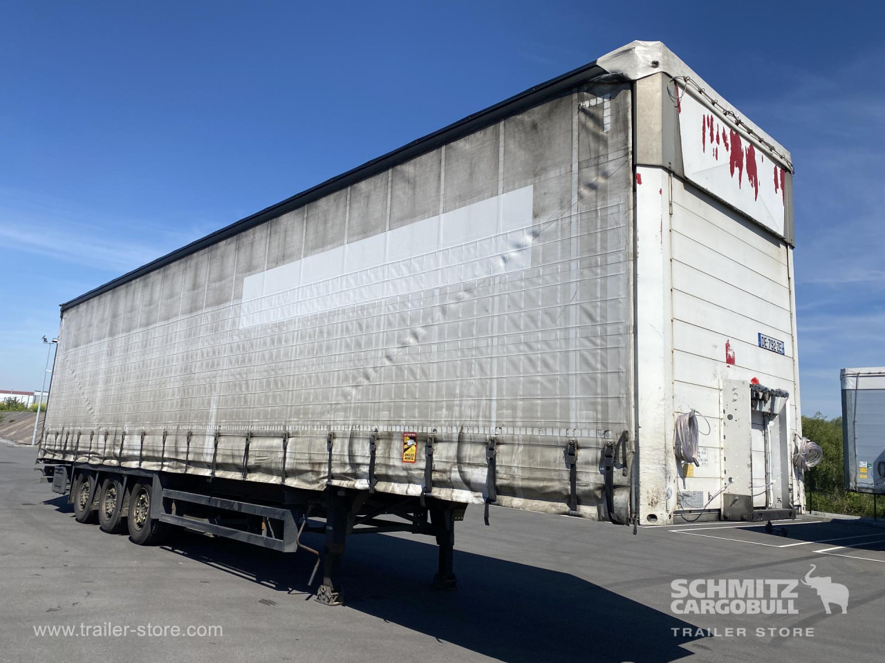 SCHMITZ Curtainsider Mega - Curtainsider semi-trailer: picture 1 SCHMITZ Curtainsider Mega - Curtainsider semi-trailer: picture 1