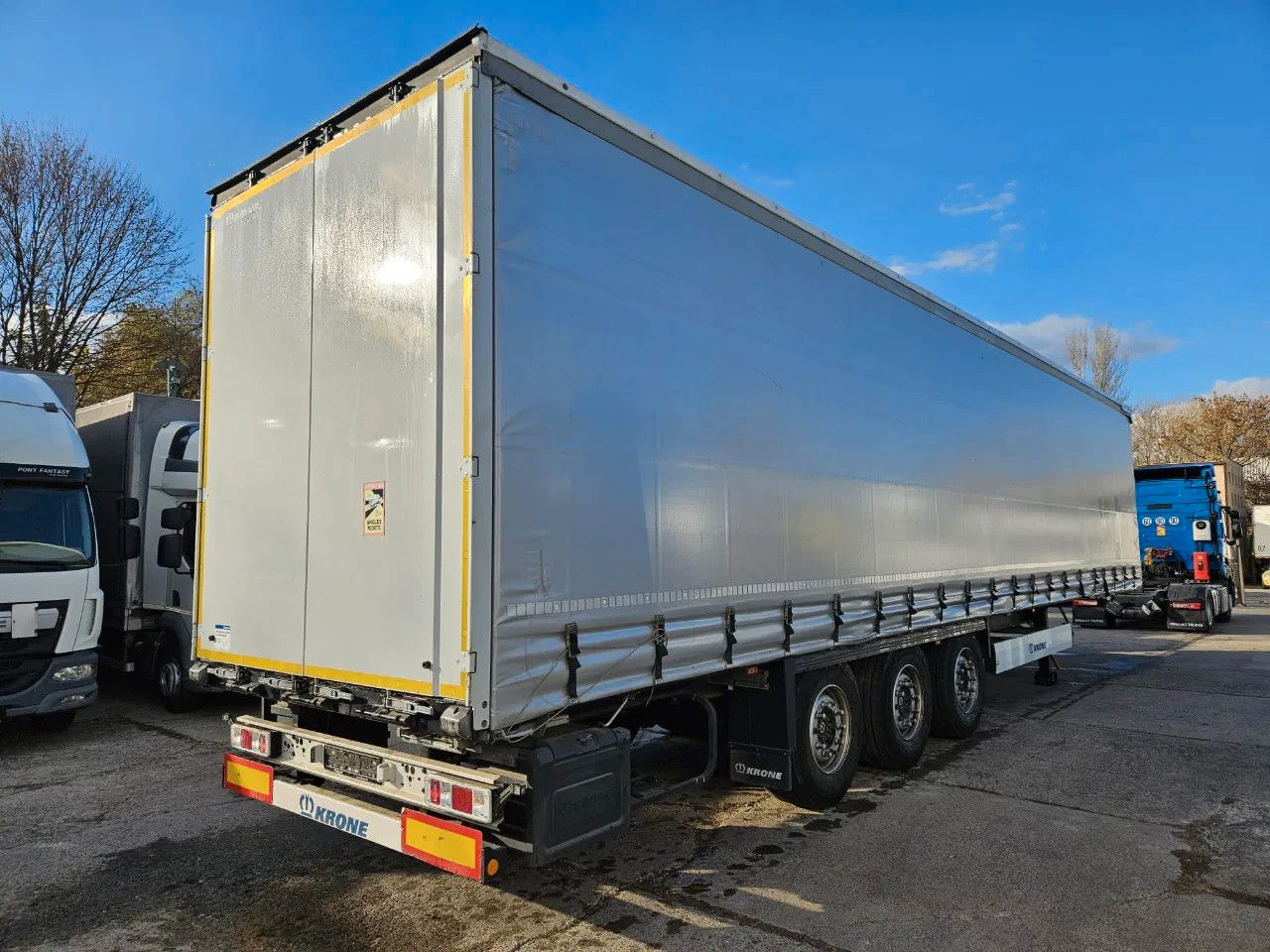 Krone SD XL Code, Lifting Axle A - Curtainsider semi-trailer: picture 3 Krone SD XL Code, Lifting Axle A - Curtainsider semi-trailer: picture 3